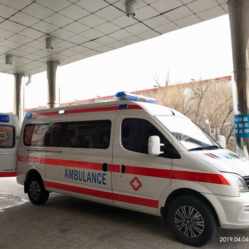 靖远救护车出租服务案例2